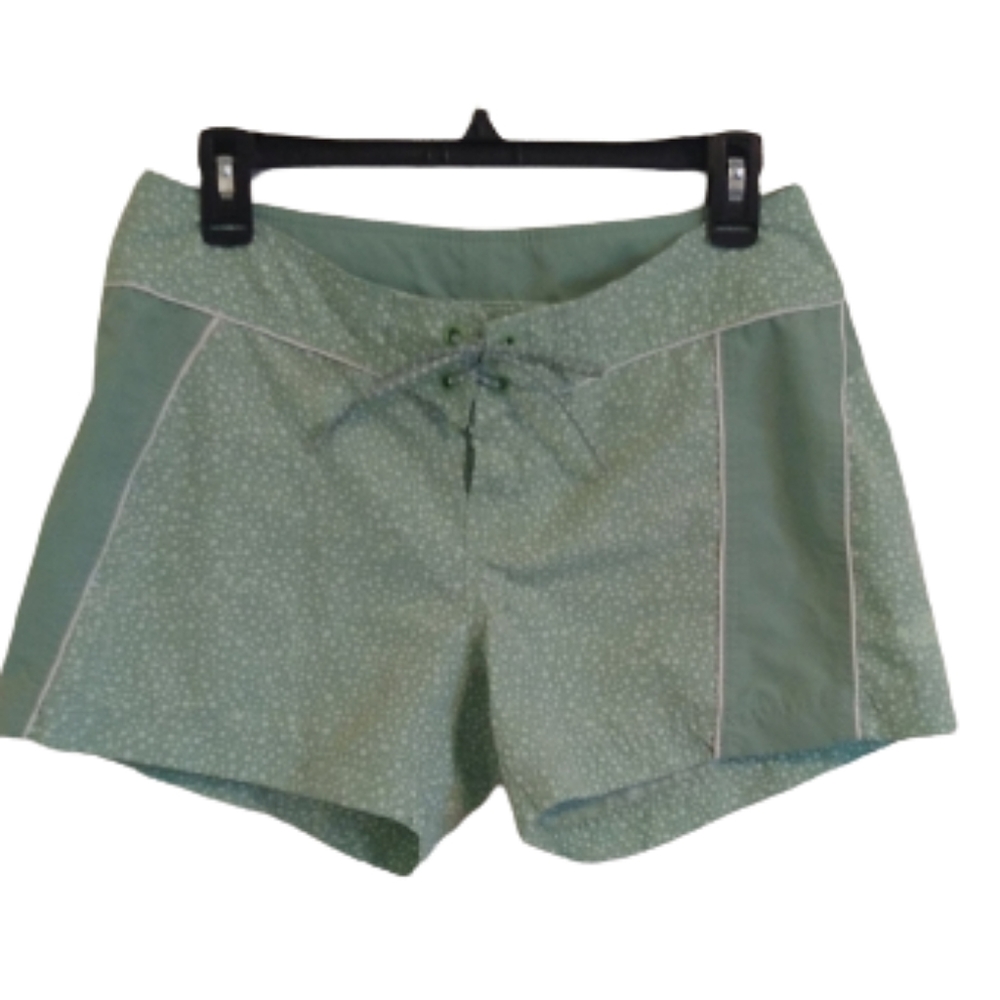 North Face Green Polka Dot Shorts